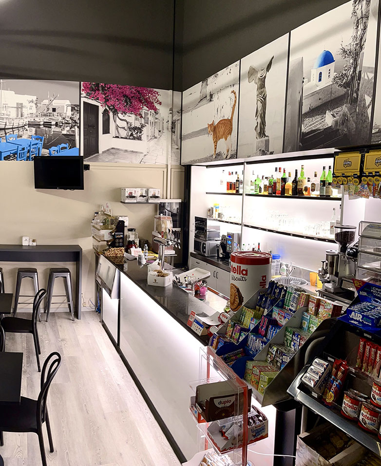 Interno bar Mikro